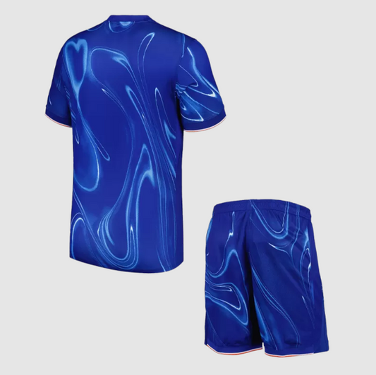Chelsea Home 24-25 kit with shorts image 1