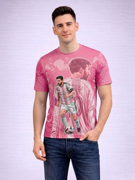 Lionel Messi Legend Number 10 Printed Sports T-Shirt For Men & Boys