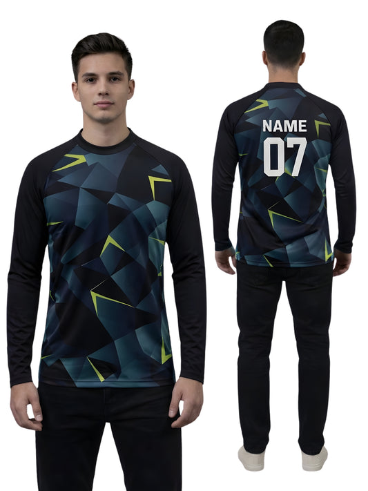 Sports Jersey Wear Customized Name & Number Personalized T-Shirt for Men/Boys