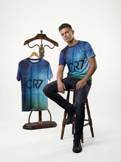 Christiania Cristiano Ronaldo CR7 T-shirt For Men/Boy's