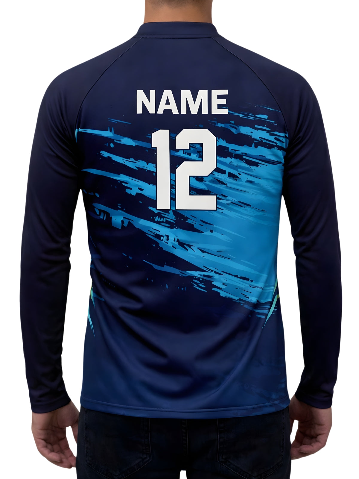 Sports Jersey Wear Customized Name & Number Personalized T-Shirt for Men/Boys