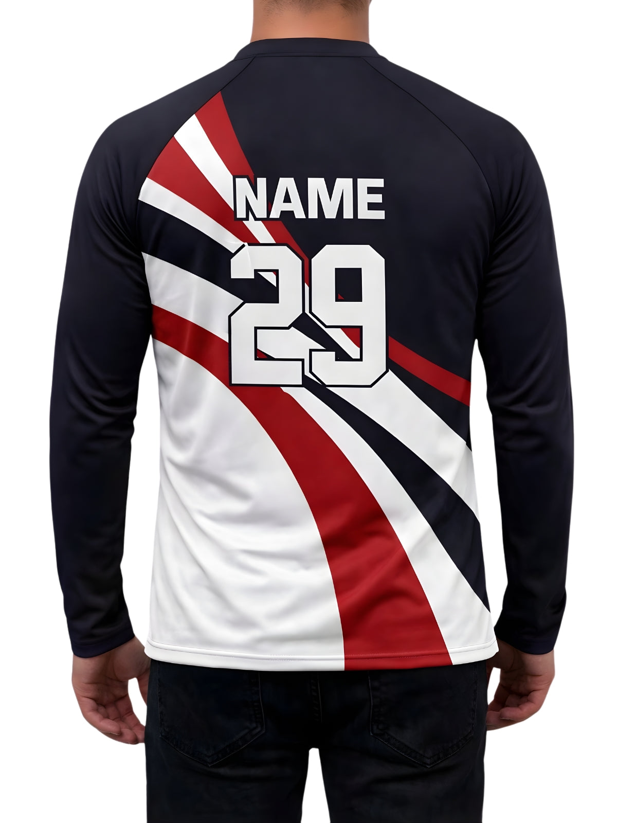 Sports Jersey Wear Customized Name & Number Personalized T-Shirt for Men/Boys