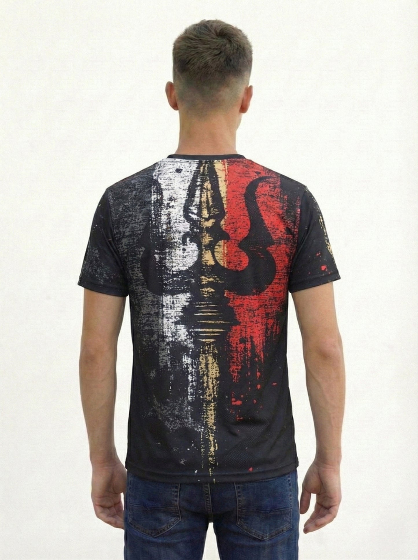 God Lord Shiva Graphic Print T-Shirt for Men/Boy's