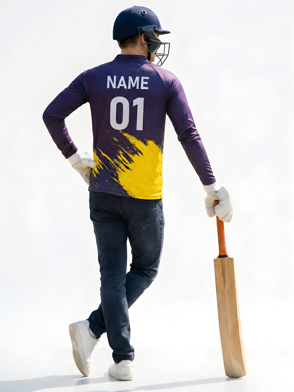 Sports Jersey Wear Customized Name & Number Personalized T-Shirt for Men/Boys