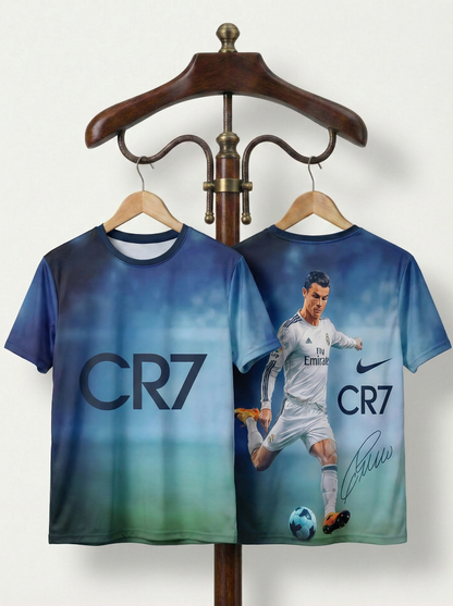 Christiania Cristiano Ronaldo CR7 T-shirt For Men/Boy's