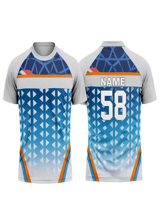 Customized Name Number Sports Cricket Jersey for Men & Boys