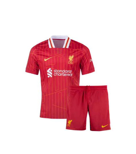 Liverpool Home 24-25 Jersey with shorts image 0