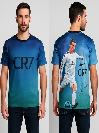 Christiania Cristiano Ronaldo CR7 T-shirt For Men/Boy's