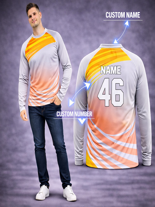 Customized Name Number Sports Cricket Jersey for Men & Boys