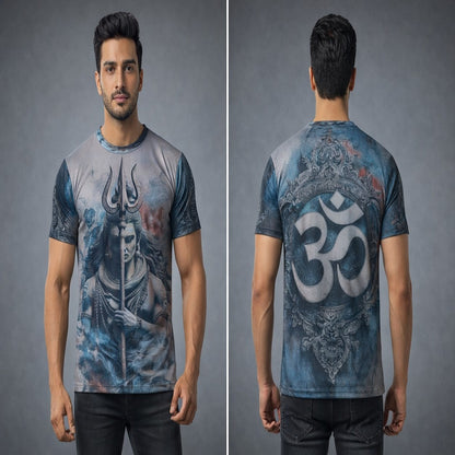 God Lord Shiva Graphic T-Shirts For Men/Boy's