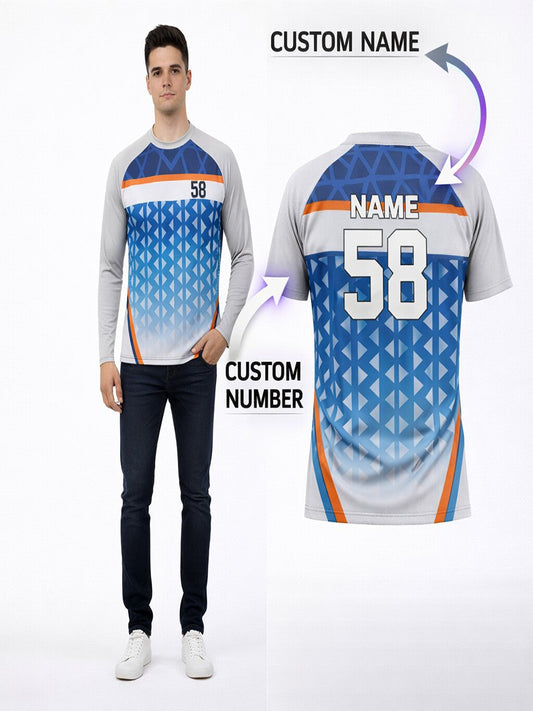 Customized Name Number Sports Cricket Jersey for Men & Boys