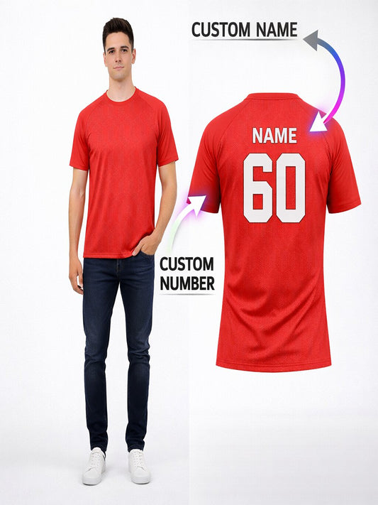Customized Name Number Sports Cricket Jersey for Men & Boys