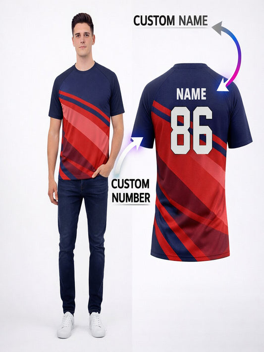 Customized Name Number Sports Cricket Jersey for Men & Boys