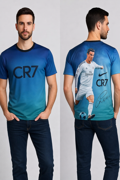 Christiania Cristiano Ronaldo CR7 T-shirt For Men/Boy's