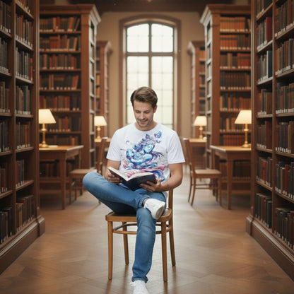 Majestic Lord Shree Krishna Graphic Printed  T-shirt Men/Boy's