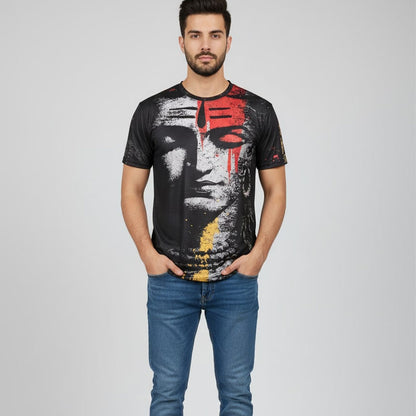 God Lord Shiva Graphic Print T-Shirt for Men/Boy's