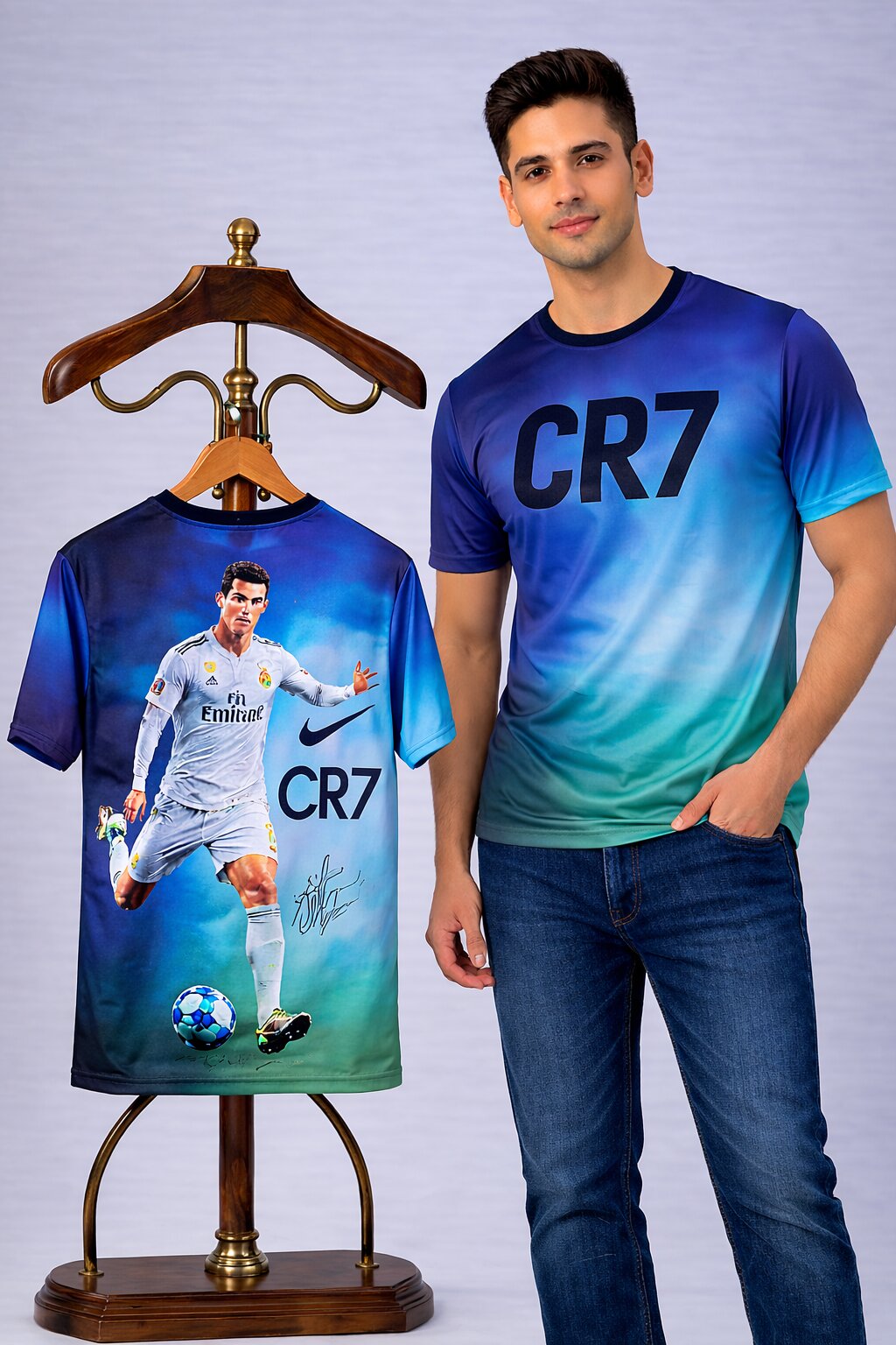 CR7 Ronaldo Graphic T-Shirt for Men