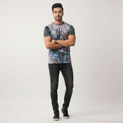 God Lord Shiva Graphic T-Shirts For Men/Boy's