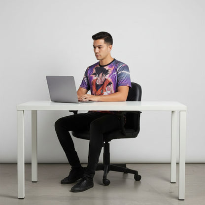 Japanese Anime Dragon Action Goku Character T-Shirt For Men's/Boy's