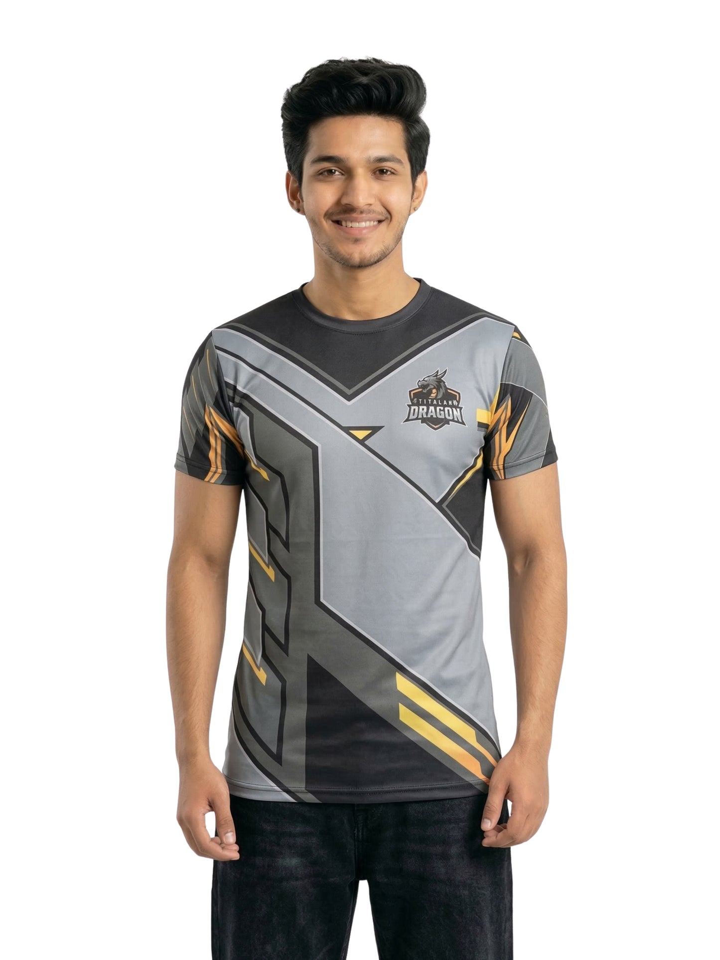 Vendsy BGMI T-Shirt with Custom Name – Multicolour Graphic Tee