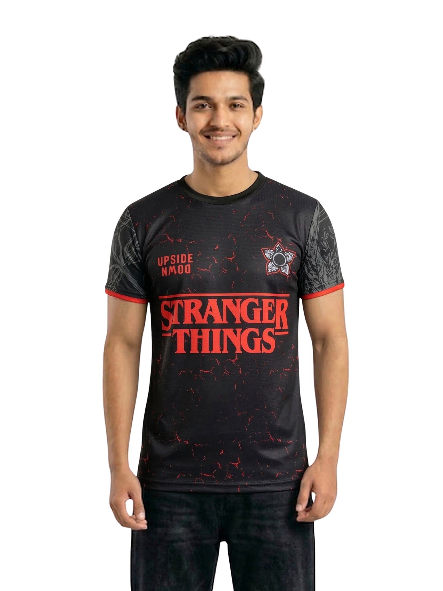 Vendsy Stranger Things T-Shirt with Custom Number – Men's Graphic Tee