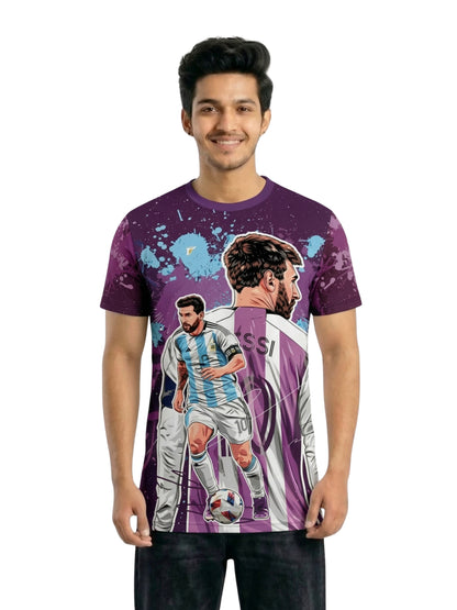 Vendsy Messi Edition T-Shirt with Custom Name & Number – Football Tee