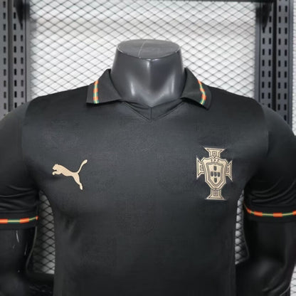 Buy Portugal Black Special Edition 2025-2026 player version Jersey image 1
