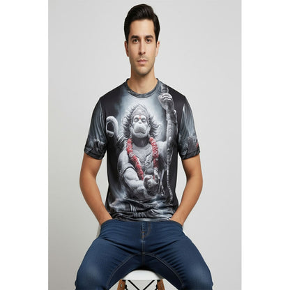 Almighty Immortal Lord Hanuman Graphic T-shirt Men/Boy's