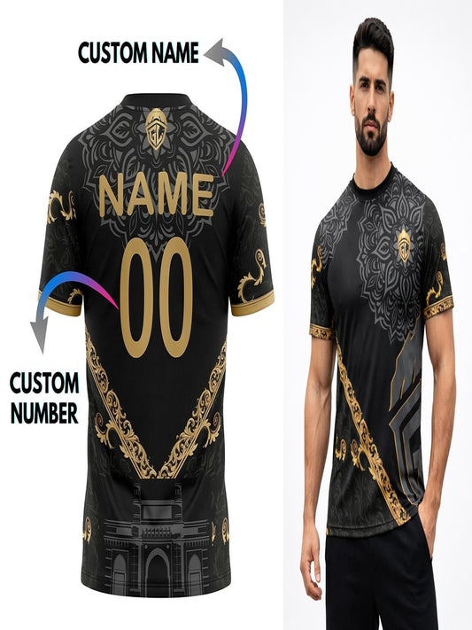 Custom Name Number Athletic T-Shirt – Stylish Sports Jersey For Men & Boy's